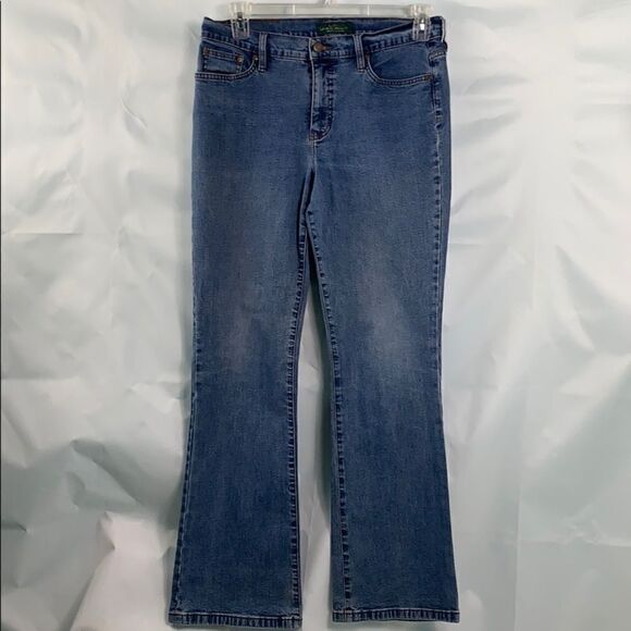 Lauren Ralph Lauren Jeans. Boot leg size 8 - Picture 1 of 8